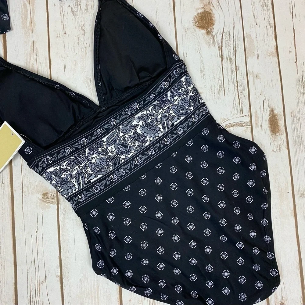 Michael Kors One‎ Piece Halter Swimsuit Size 4